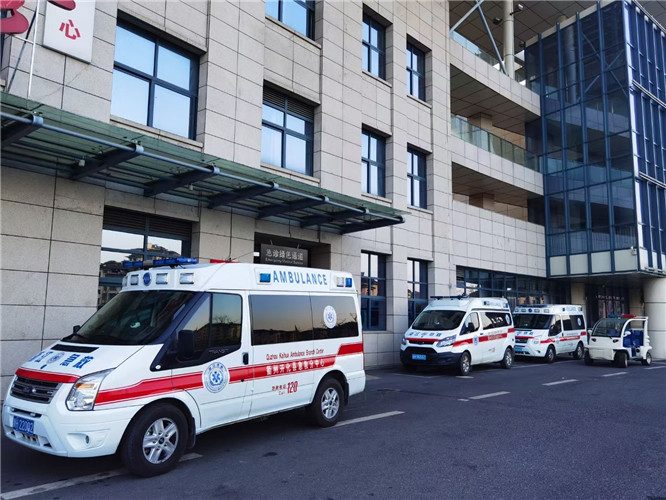 团风救护车出租服务案例4