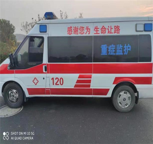 团风救护车出租服务案例3